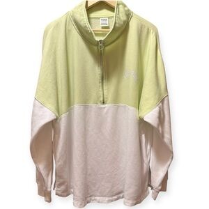 EUC PINK Victoria's Secret Light Green Pullover